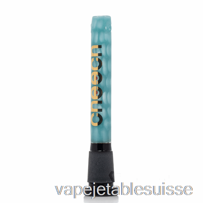 Vape Suisse Cheech Verre 4 Pouces Tige En Nid D'abeille Bleu Clair